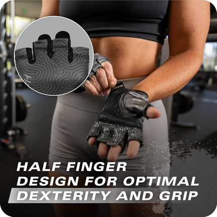 Harbinger Pro Gloves 3.0 - High Performance Training Gloves, Enhanced Grip, Breathable 4-Way Stretch, Adjustable Wrist Closure, Women's