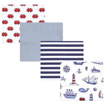 Hudson Baby Couvertures en flanelle de coton pour bébé unisexe, Phare, Taille unique