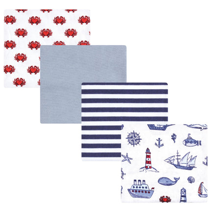 Hudson Baby Unisex Baby Cotton Flannel Receiving B