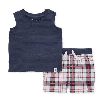 Burt's Bees Baby Baby Boys' Shirt and Pant Set, To