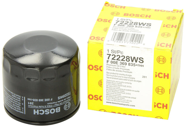 BOSCH 72228WS Workshop Engine Oil Filter - Compati