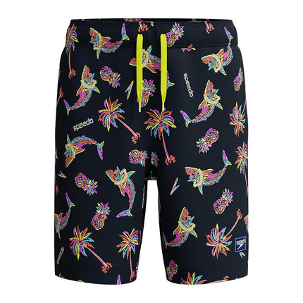 Speedo Boys' Standard Swim Trunk Mid Length Redondo Printed