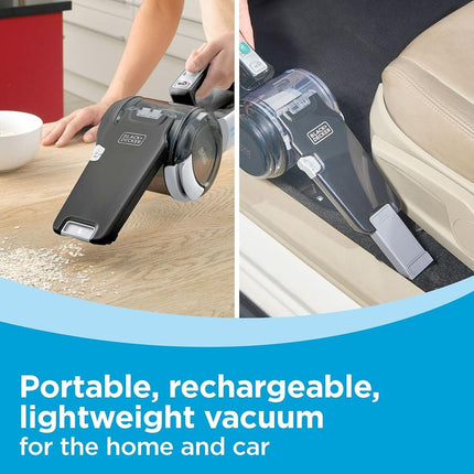 20v MAX Lithium Pivot Vacuum Includes Vacuum, Washable Filter,pre-filter, Onboard Brush, Onboard Crevice Tool, Charging Base by Black and Decker
