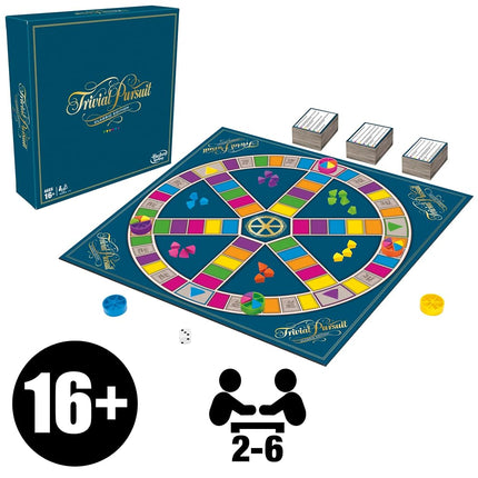 Hasbro Gaming Trivial Pursuit Game, Classic Edition Multicoloured C1940