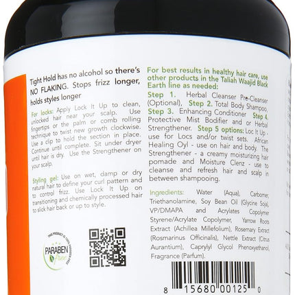 Taliah Waajid Black Earth Products Lock It Up Tight Hold, 6 Ounce