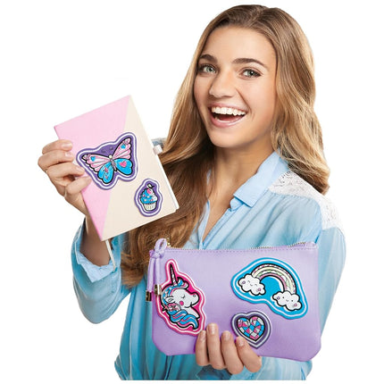 Cool MAKER Handcrafted Fashion Patches Activity Kit, Makes 10 Patches, for Ages 8 and Up, Assorted (6043814)