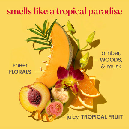 Loción Corporal Burt's Bees Boosted, con un Complejo de Ceramida, Niacinamida y Péptidos, Loción Diaria Ligera que Ayuda a Reforzar la Barrera Cutánea, con Aroma Tropical, Botella de 368 g.