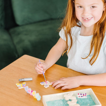Melissa & Doug Paint & Decorate Your Own Wooden Magnets Craft Kit � Butterflies, Hearts, Flowers