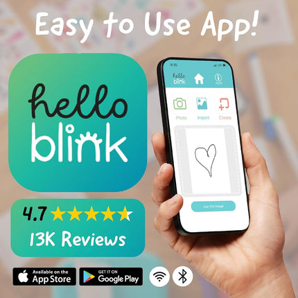 Hello Blink - Sticker Maker – Create Your Own Stickers – Craft for Kids Aged 8+