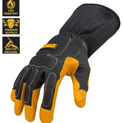 DEWALT DXMF02051MD Premium MIG/TIG Welding Gloves, Medium
