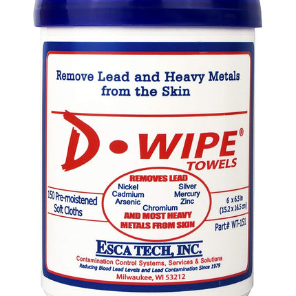 Toallas Desechables D-Lead D-Wipe - 150 toallas por envase, WT-151