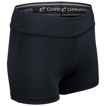 CHAMPRO Girls' Match Compression Volleyball Shorts