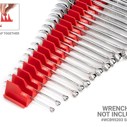 TEKTON 80-Tool Modular Slotted Organizer Set (Red) | OTM92280