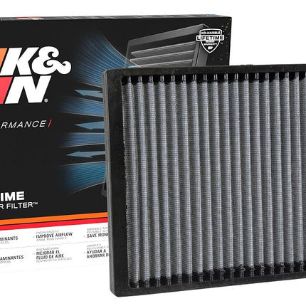 K&N VF1012 Car Cabin Air Filter, White