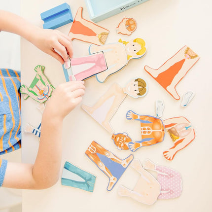 ????&??(Melissa&Doug) Magnetic Human Body Play Set: Classic Toys - Magnetic Dress-Up Sets