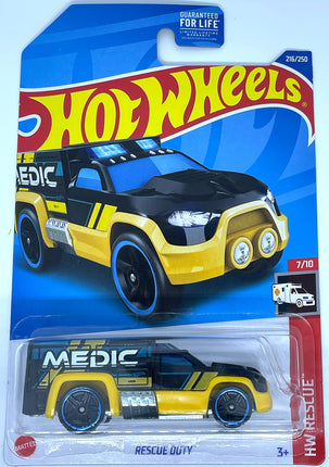 Hot Wheels 2022 - Rescue Duty -HW Rescue 7/10 [Bla