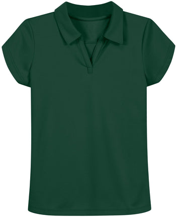 Nautica Girls' School Uniform Short Sleeve Perform