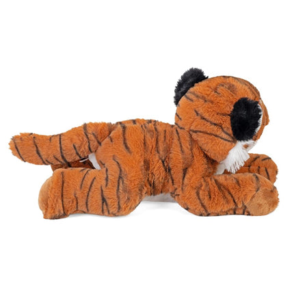 Wild Republic EcoKins Tiger Stuffed Animal 12 inch, Eco Friendly Gifts for Kids, Plush Toy, Handcrafted Using 16 Recycled Plastic Water Bottles