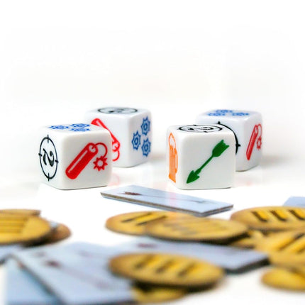 DV Giochi DVG 9105 Bang!: The Dice Game, 7.9 inches