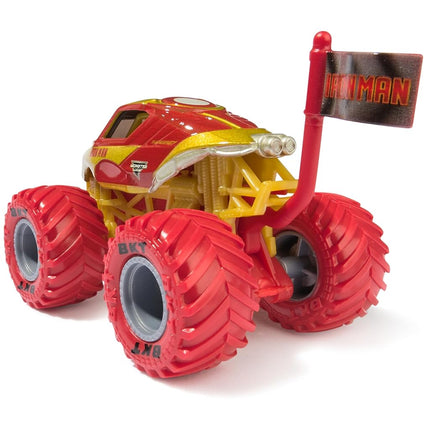 Monster Jam, Marvel Official Iron Man Monster Truck, Die-Cast Vehicle, 1:64 Scale, Super Hero Kids Toys for Boys Ages 3 and up