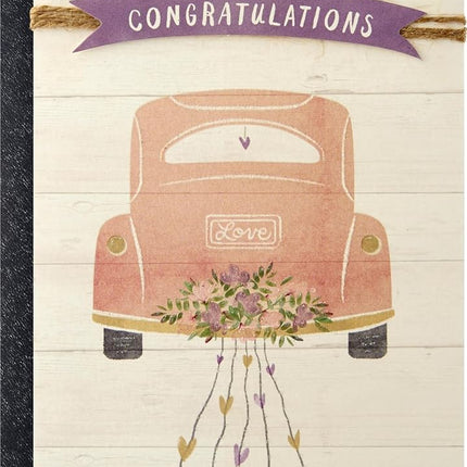 Hallmark Wedding Card, Bridal Shower Card, or Engagement Card (Enjoy The Journey)