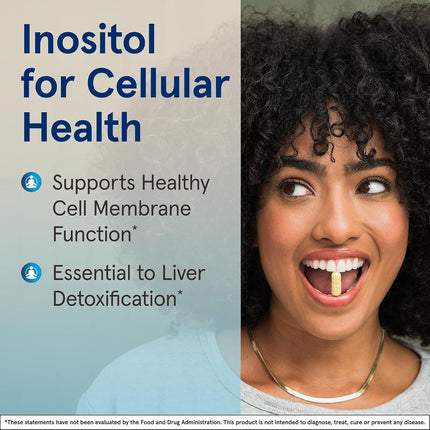 Jarrow Formulas Inositol Caps, Supports Liver Function, 750 mg, 100 Caps