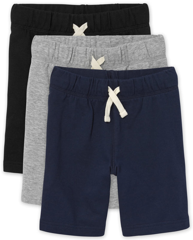 The Children's Place Boys' French Terry Shorts 3-P