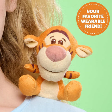 Disney Perch’d 4-inch Shoulder Plush Tigger Stuffed Animal by Just Play