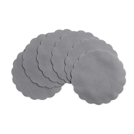 Disposable Gray Paper Coasters for Drinks, 3.5 Inc