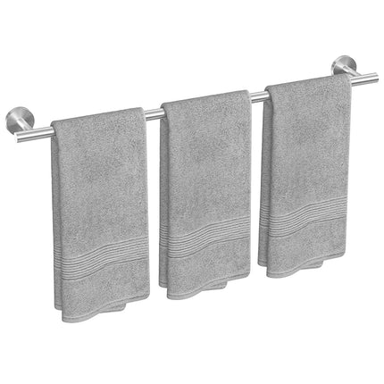USHOWER Brushed Nickel Bath Towel Bar, 30-Inch Tow
