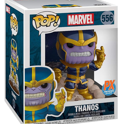 Pop Marvel Heroes Thanos Snap 6in PX Deluxe Vinyl Figure