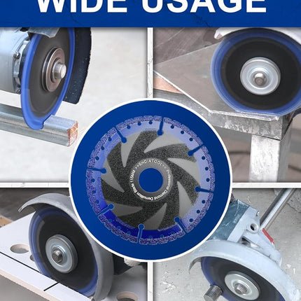 SHDIATOOL Rescue Demolition Diamond Blades for ALL-CUT 7“/180mm Metal Marble Aluminum Pipe Iron Hard Plastic PVC Cut-off Wheel