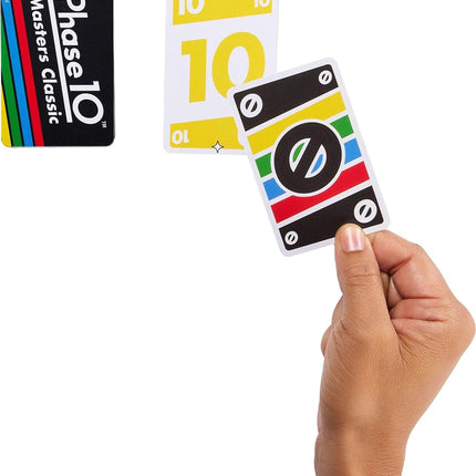 Mattel Games Phase 10 Masters Classic Card Game for Ages 7+