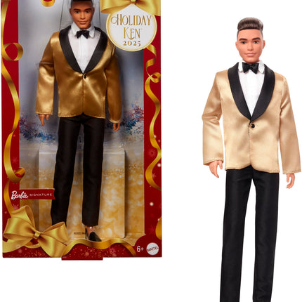 Barbie Signature 2025 Holiday Light Brown Hair Ken