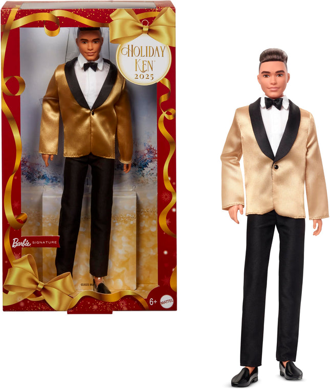 Barbie Signature 2025 Holiday Light Brown Hair Ken