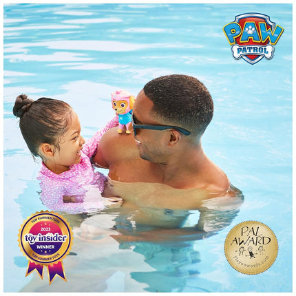 Swimways Paw Patrol Skye Floatin' Figures, Swimming Pool Accessories & Kids Pool Toys, Paw Patrol Party Supplies & Water Toys for Kids Aged 3 & Up