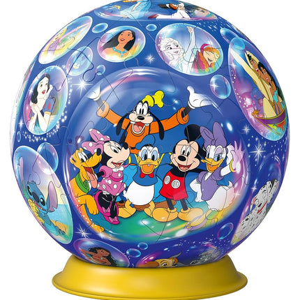Ravensburger 3D Puzzle Ball - Disney Characters - Ages 6+, 72 Pieces
