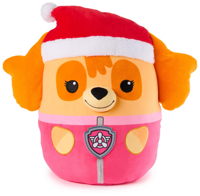 PAW Patrol Winter Holiday Skye Squish Plush, Offic