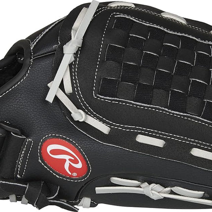 Rawlings | RSB Slowpitch Softball Glove | Right Hand Throw | 12.5" - Basket Web