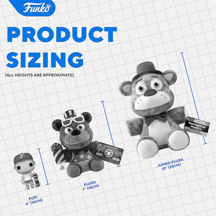 Funko Plush: Five Nights At Freddy's (FNAF) - Pizza Plex-Roxanne Wolf - Peluche coleccionable - Idea de regalo de cumpleaños - Producto oficial - De peluche