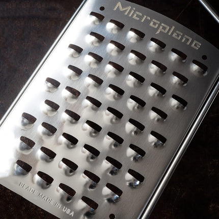 Microplane 0098399450117 45011 Grater Gourmet Ultra COARSE, Silver, 0098399450117
