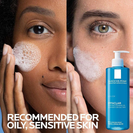 La Roche-Posay Effaclar +M Purifying Foaming Cleanser Acne-Prone Skin 400ml
