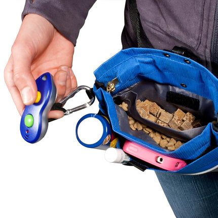 PetSafe Treat Pouch Sport Pet Training and Dog Walking Accessory, Blue