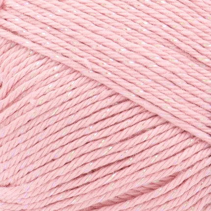 Lion Brand Yarn, 24/7 Cotton DK Crochet Yarn, Pink Diamond, Metal, 3 Pack
