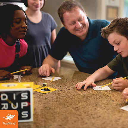 FoxMind Games Disruptus - an Award-Winning Card Game Designed to Open Every Mind