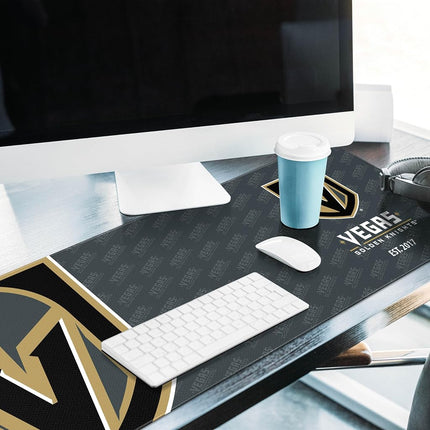 YouTheFan NHL Vegas Golden Knights Logo Series Desk Pad SMU