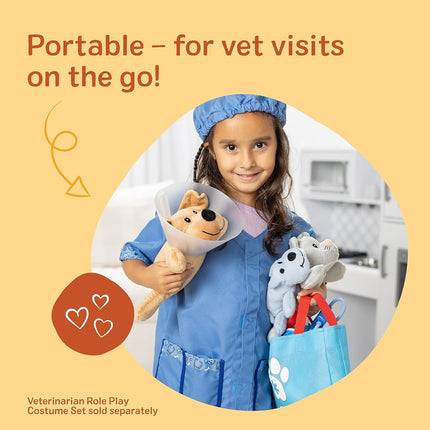 Melissa & Doug Pet Vet Set | Animal Care Kit for Kids, Doctor Role Play Toys for Children | Age 3+