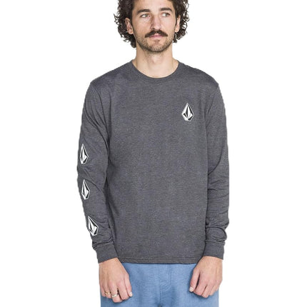 Volcom Men's Iconic Deadly Stones Long Sleeve T-Sh