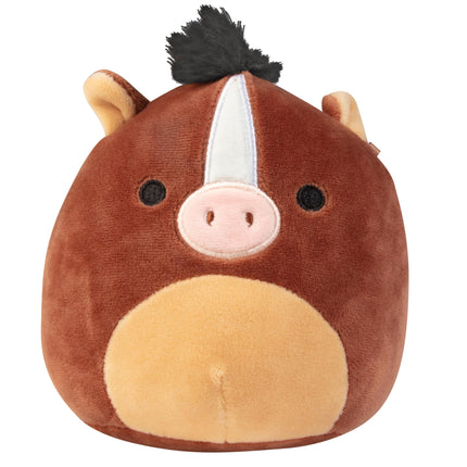 Squishmallows Peluche de Granja Misterioso de 5 Pulgadas - Recibe 1 de 4 Estilos - Jazwares Oficial - Caballo, Cerdo, Burro o Cabra - Juguete de Peluche Mini Suave y Blandito Coleccionable - Regalo para Niños y Niñas