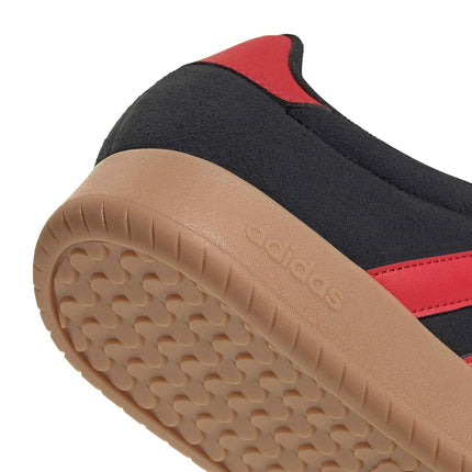 adidas Men's BARREDA Shoes, core Black/Better scarlet/GUM10, 4 UK